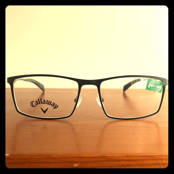 Callaway Black Ballyneal Memory Metal Eyeglass Frames